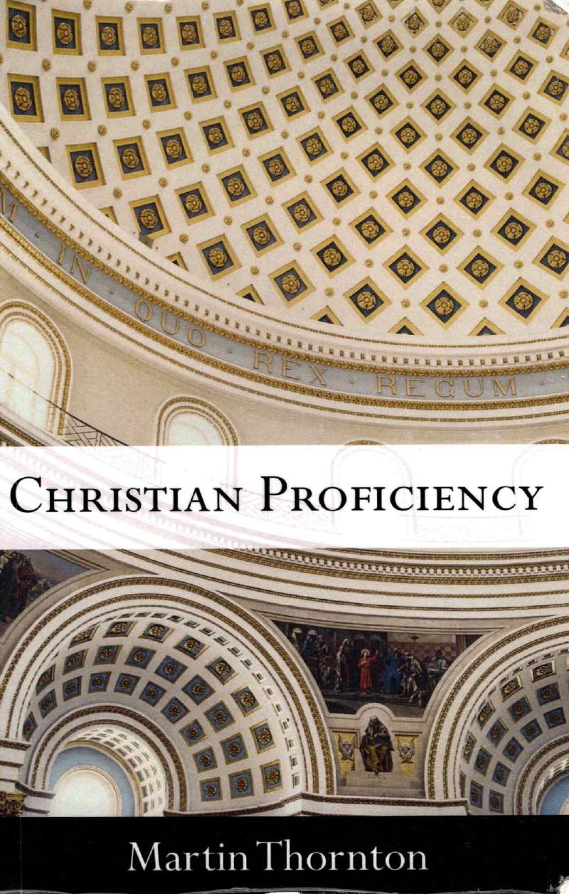 Christian Proficiency Martin Thornton