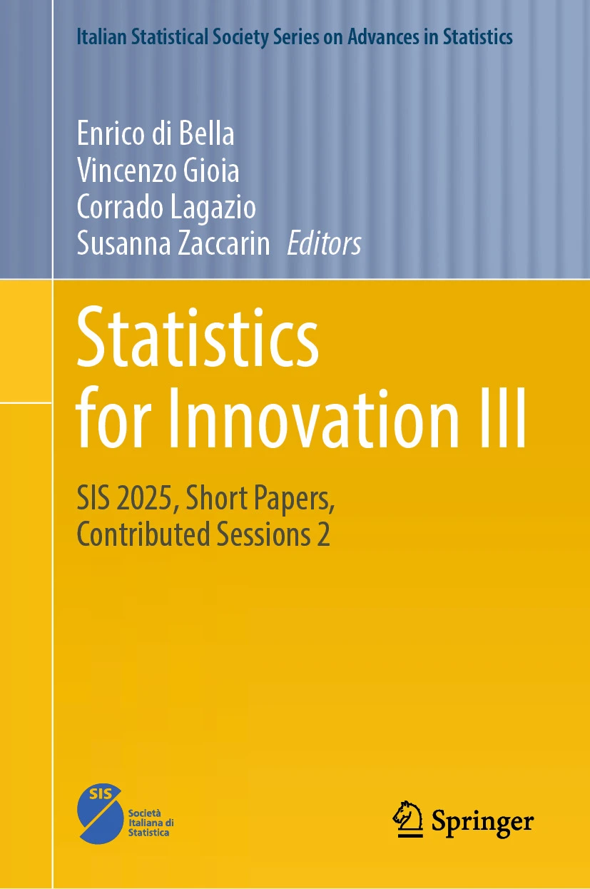 Statistics For Innovation Iii Sis 2025 Short Papers Contributed Sessions 2 1st Edition Enrico Di Bella