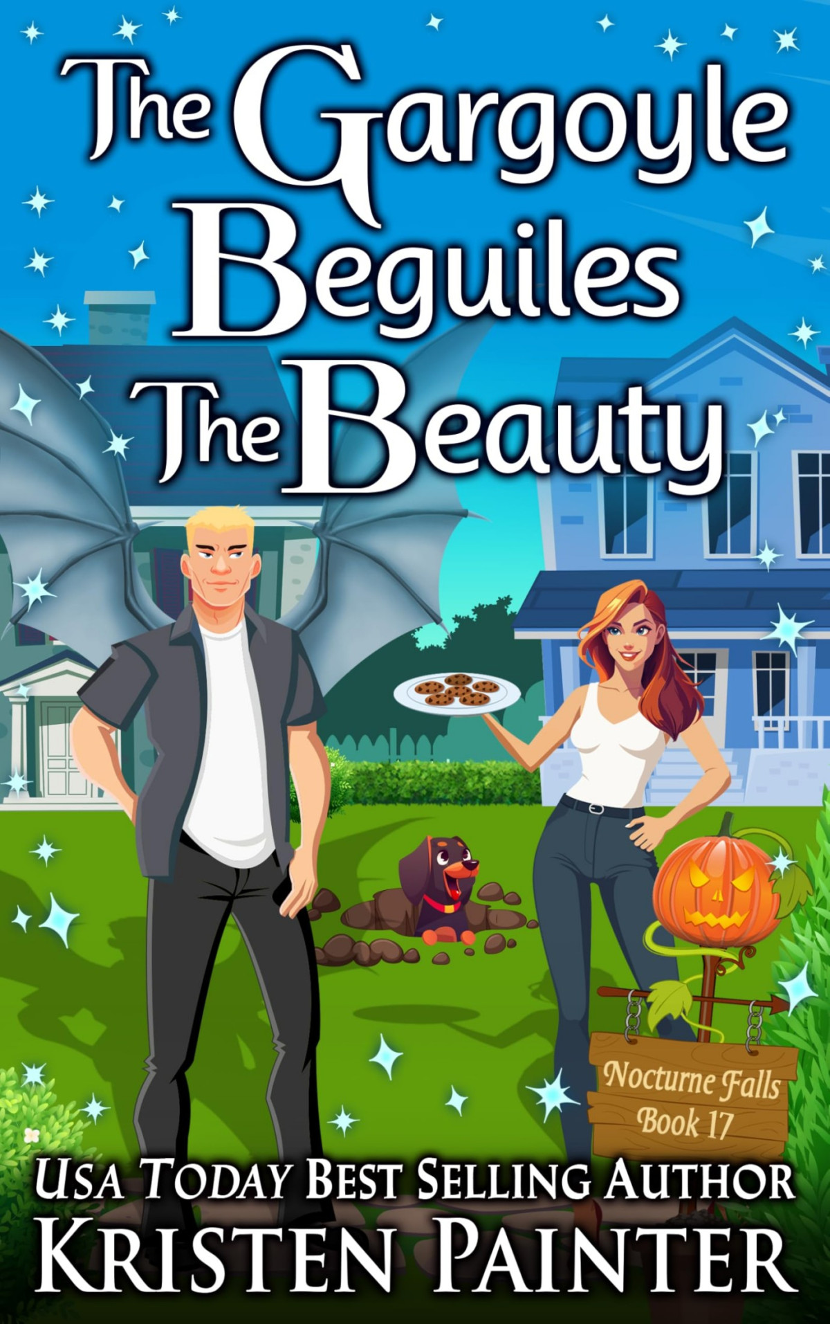 The Gargoyle Beguiles The Beauty A Light Funny Paranormal Romance Nocturne Falls Book 17 Kristen Painter