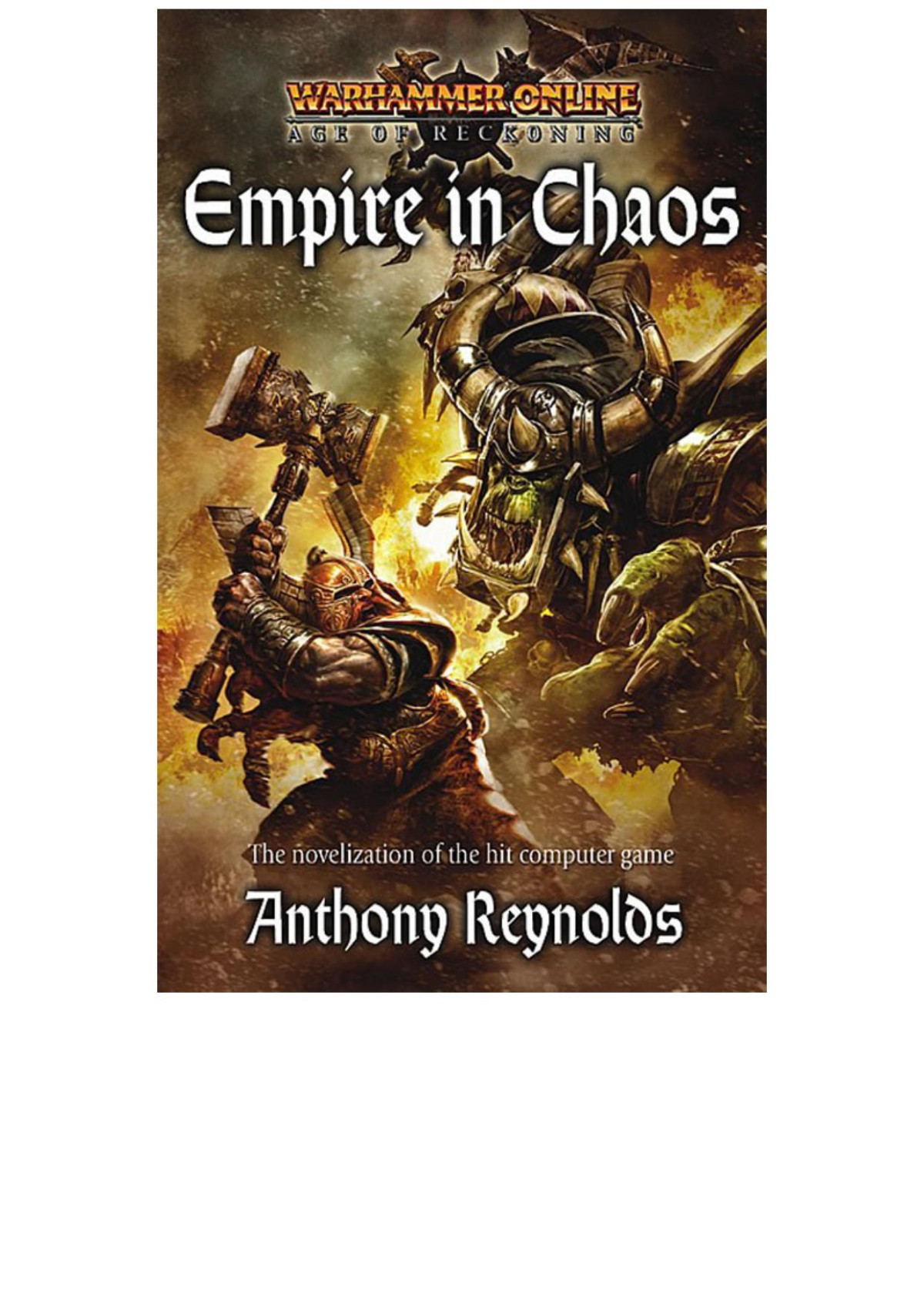 Empire In Chaos Anthony Reynolds