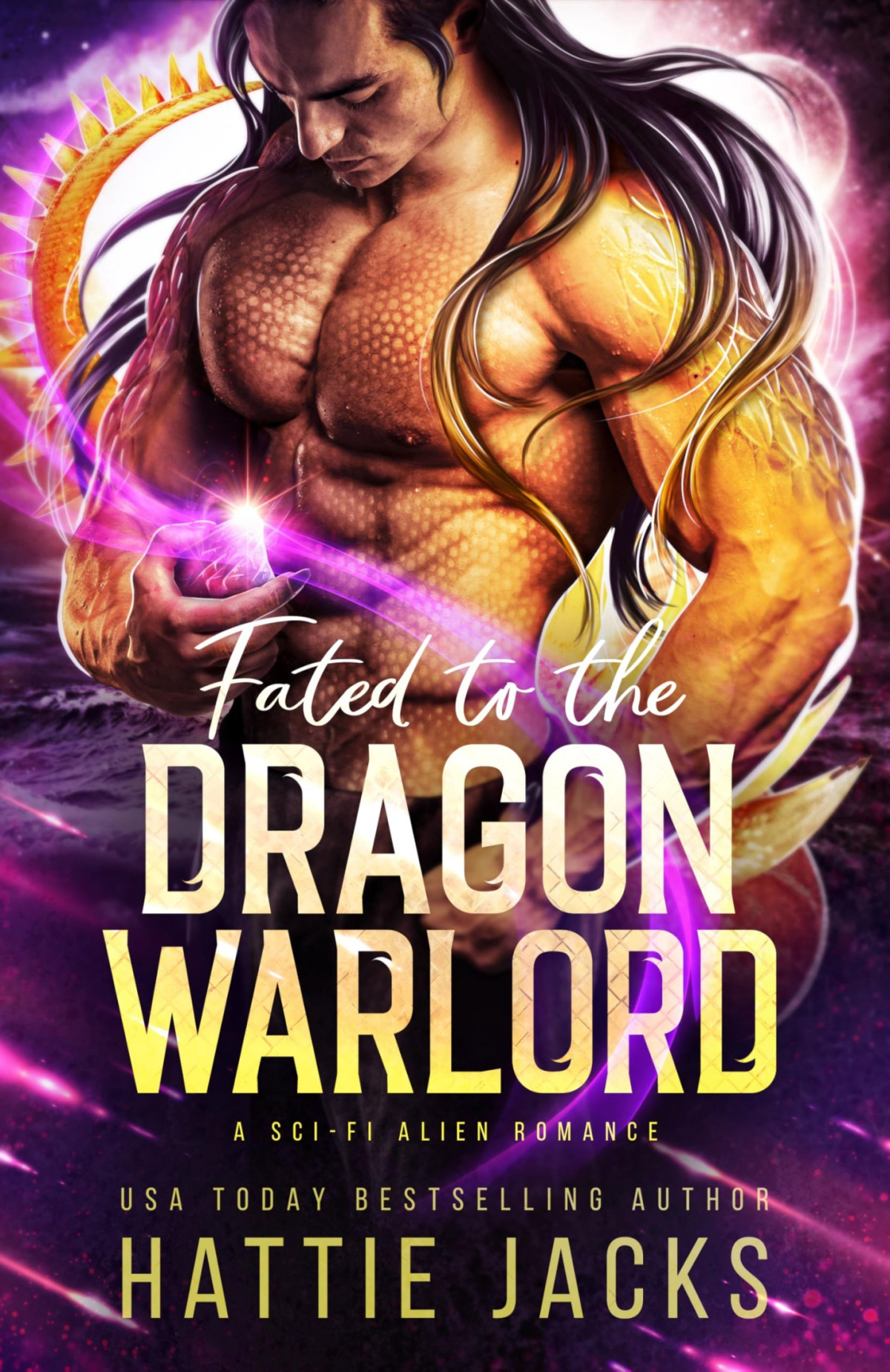 Fated To The Dragon Warlord A Scifi Alien Romance Fated Mates Of The Sarkarnii Warlords Book 1 Hattie Jacks
