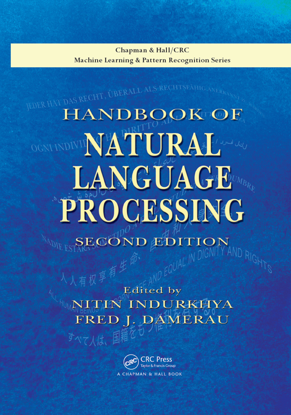 Handbook Of Natural Language Processing Edition 2 Nitin Indurkhya Fred J Damerau