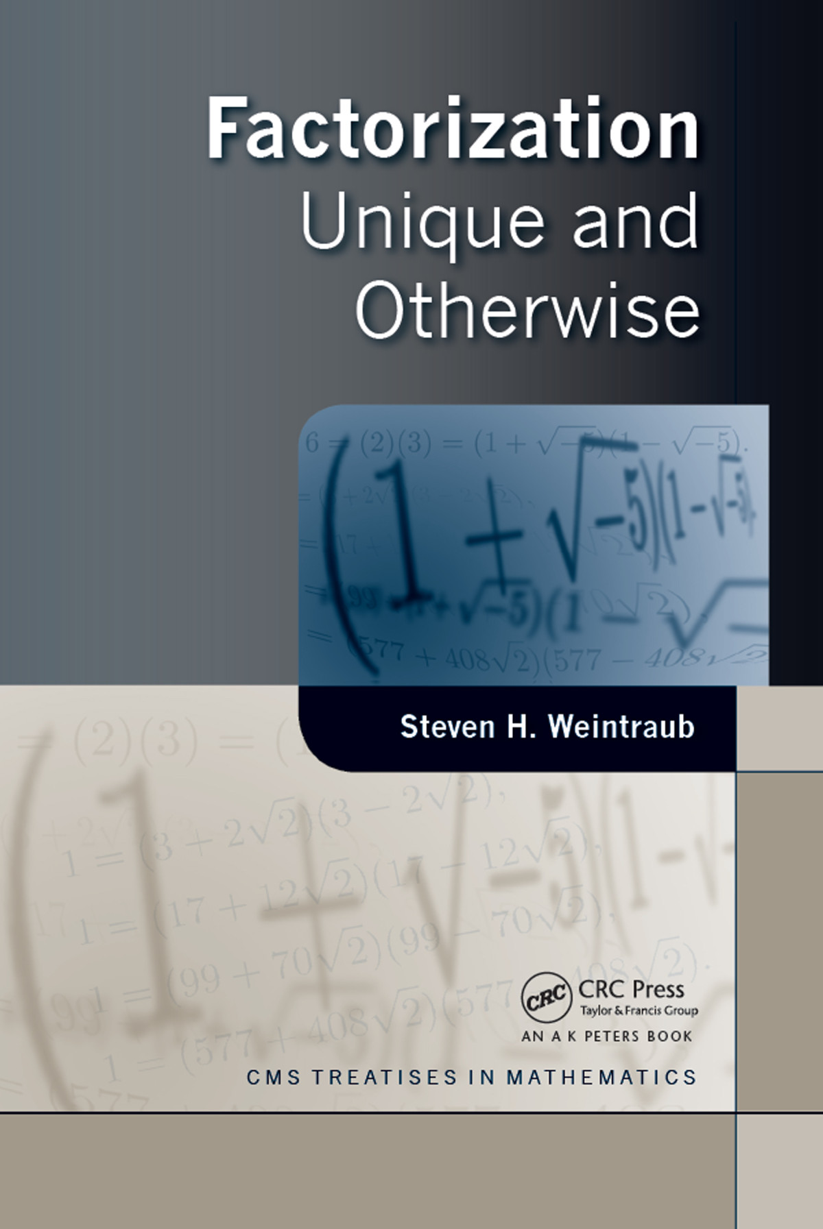Factorization Unique And Otherwise Steven H Weintraub