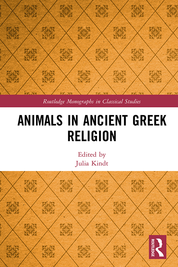 Animals In Ancient Greek Religion First Edition Unknown
