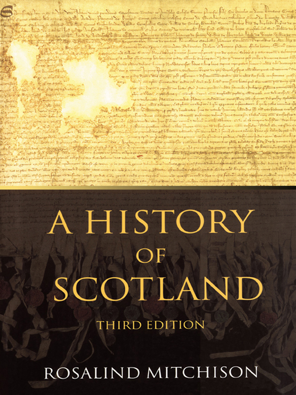A History Of Scotland Third Edition Rosalind Mitchison