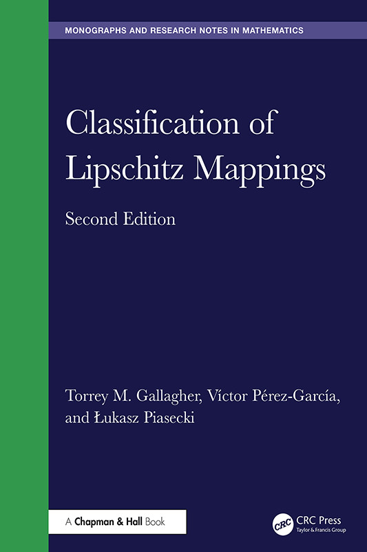 Classification Of Lipschitz Mappings Gallagher Torrey M Pérezgarcía