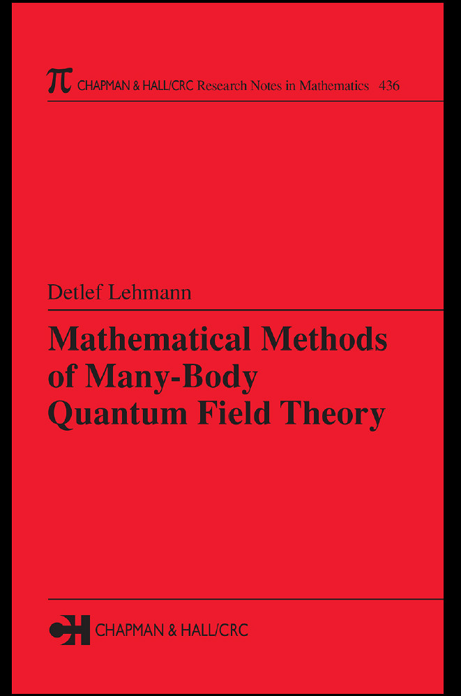 Mathematical Methods Of Manybody Quantum Field Theory Detlef Lehmann
