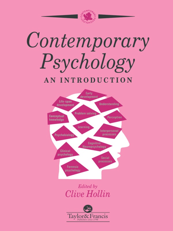 Contemporary Psychology An Introduction Clive Hollin