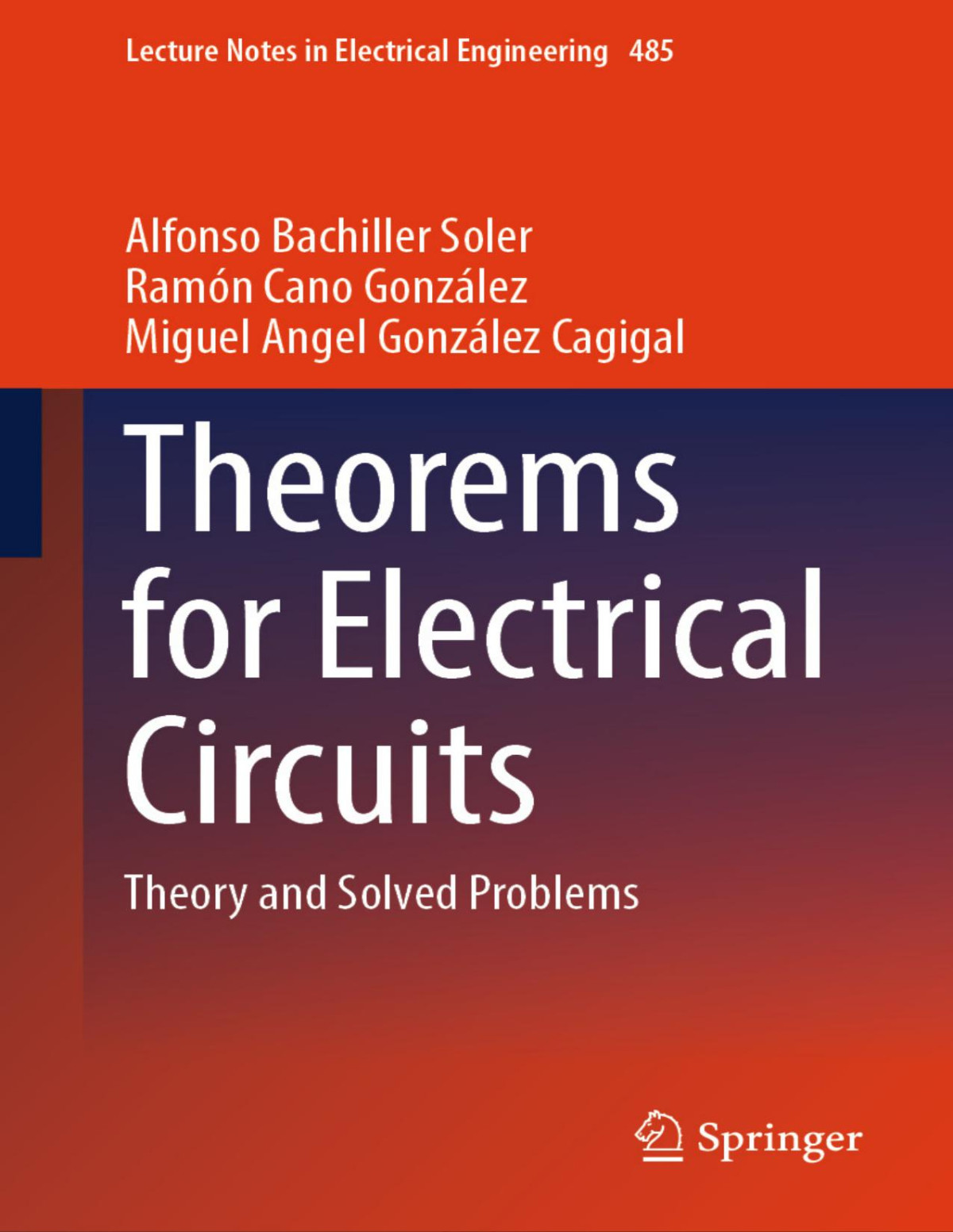 Theorems For Electrical Circuits 2nd Edition Alfonso Bachiller Soler