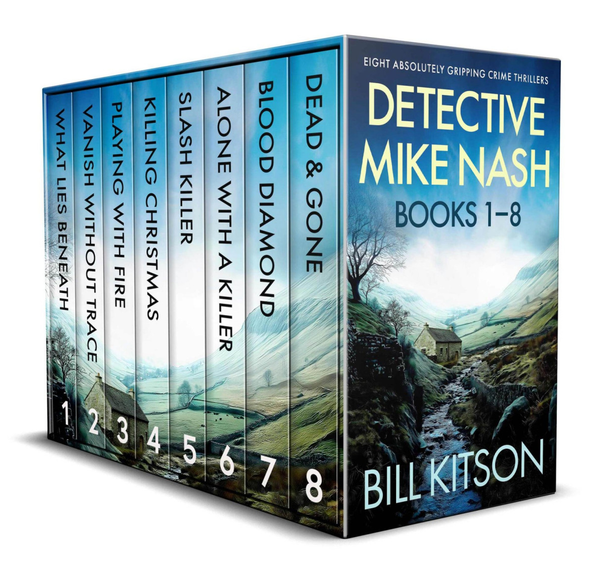 Detective Mike Nash Mysteries Books 18 New Kitson Bill