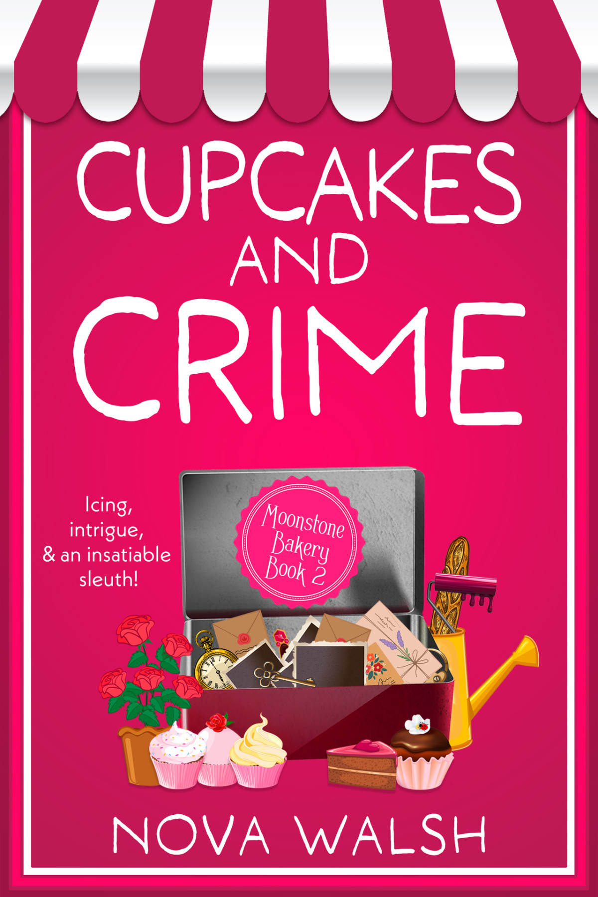 Moonstone Bakery Mystery Series 02 Cupcakes And Crime Walsh Nova