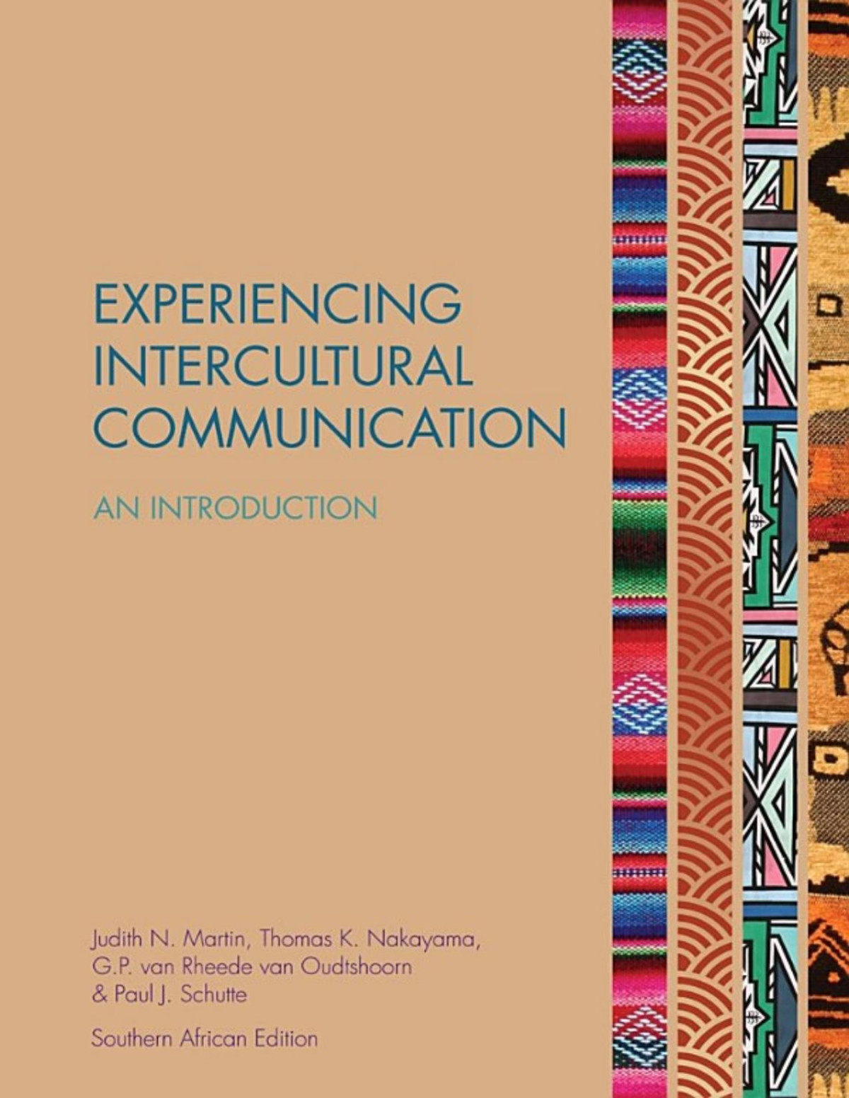 Experiencing Intercultural Communication An Introduction South African Edition Sudafricain Judith N Martin