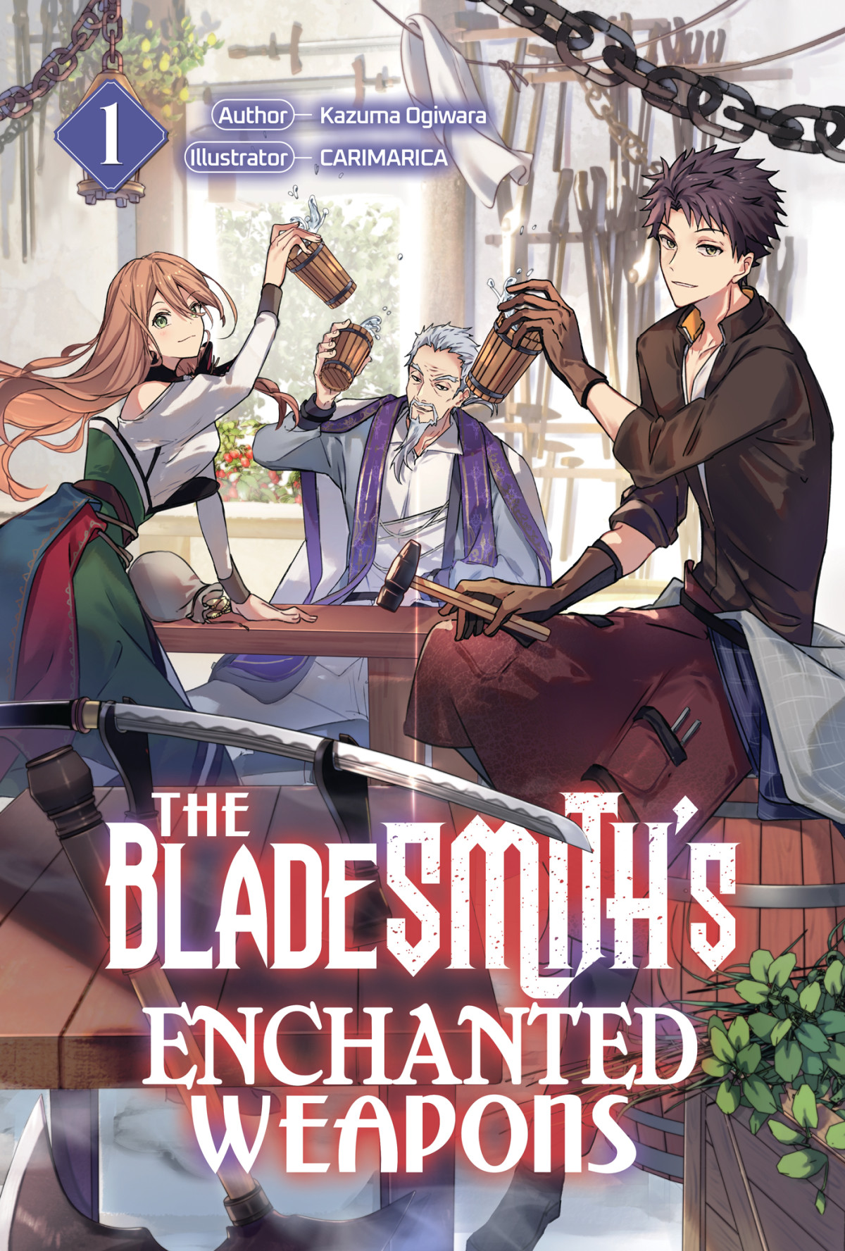 The Bladesmiths Enchanted Weapons Volume 1 Kazuma Ogiwara