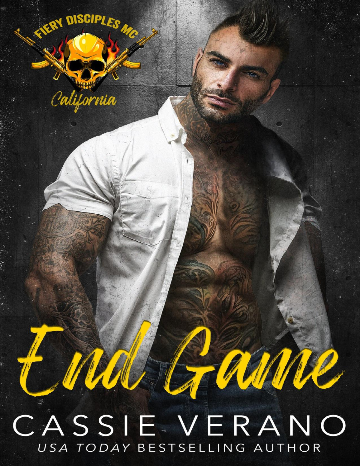 End Game Fiery Disciples Mc Series Book 3 Cassie Verano