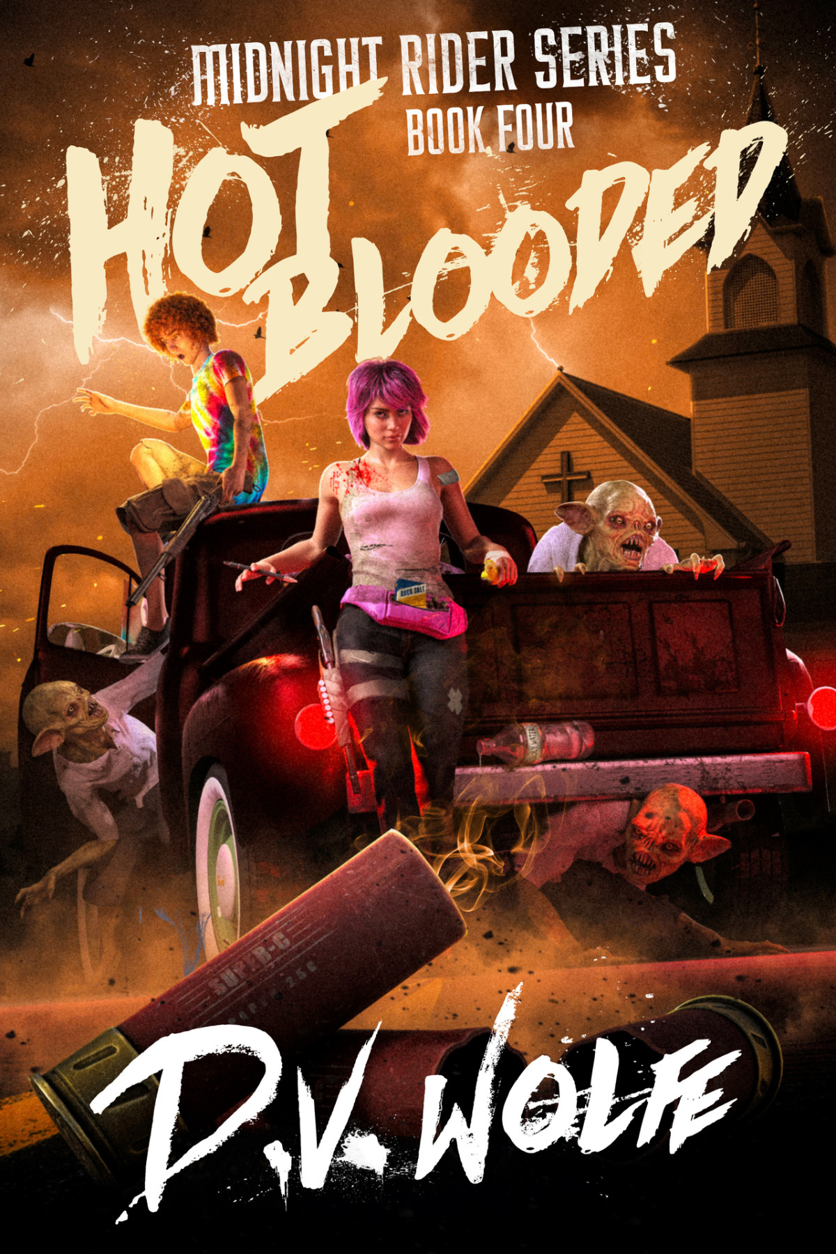 Hot Blooded Midnight Rider Series Book 04 Wolfe Dv