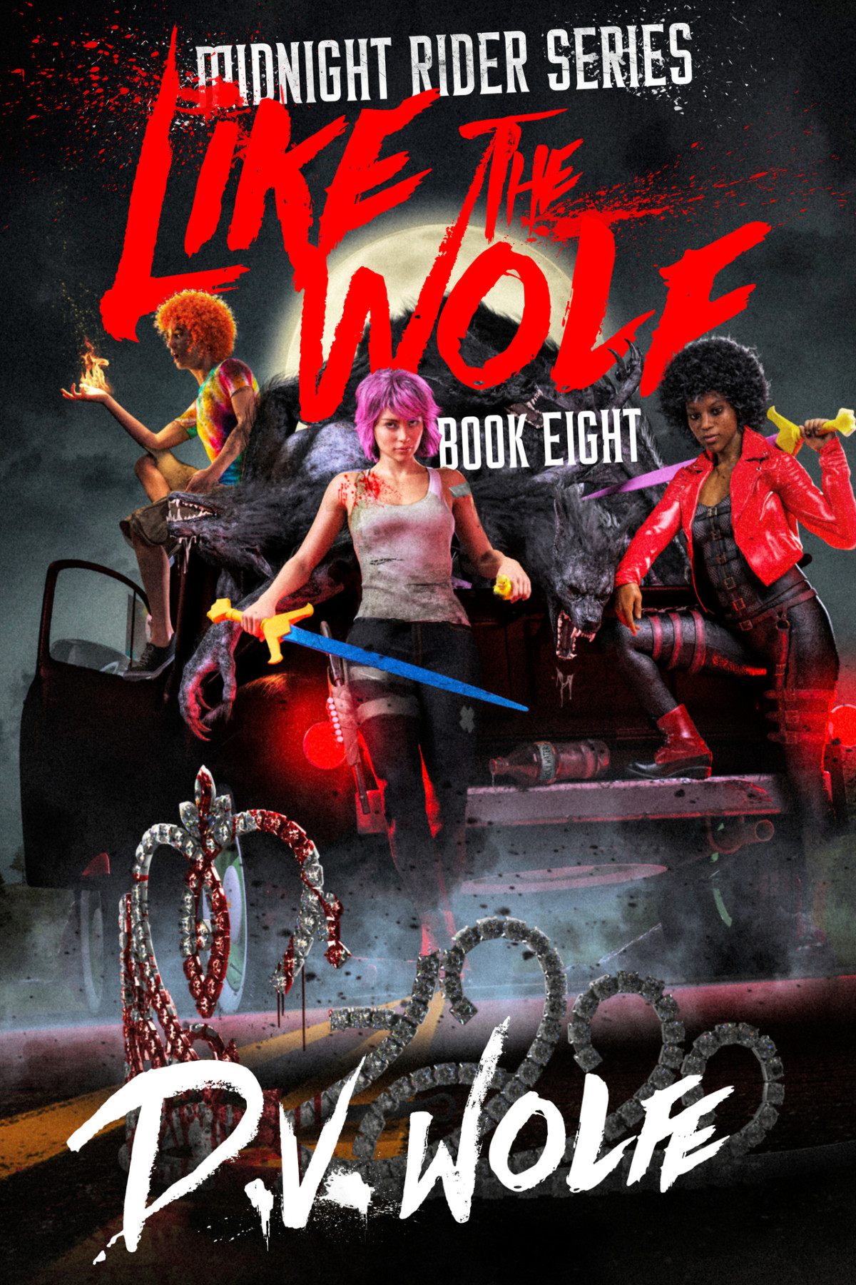 Midnight Rider Series 08 Like The Wolf Wolfe Dv