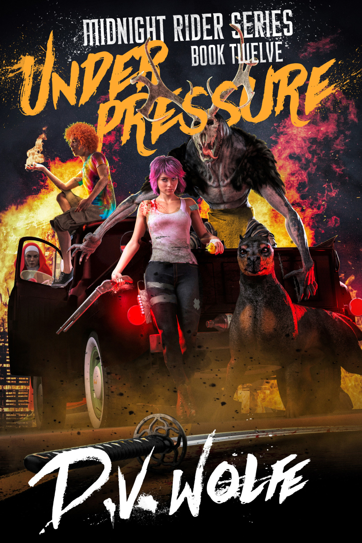 Under Pressure Midnight Rider Series Book 12 A Dark Urban Wolfe