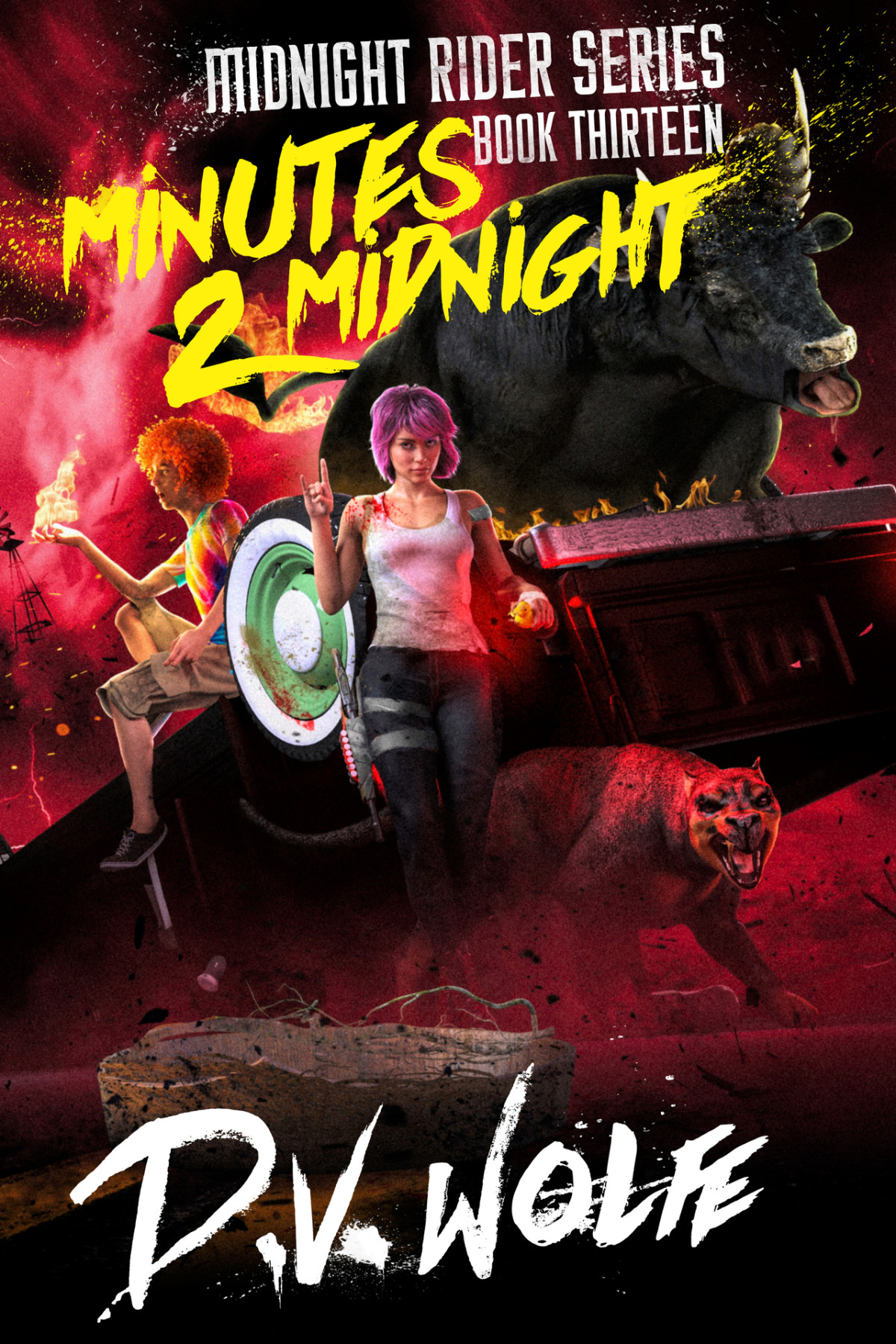 Minutes 2 Midnight Mindight Rider Series 13 Wolfe Dv