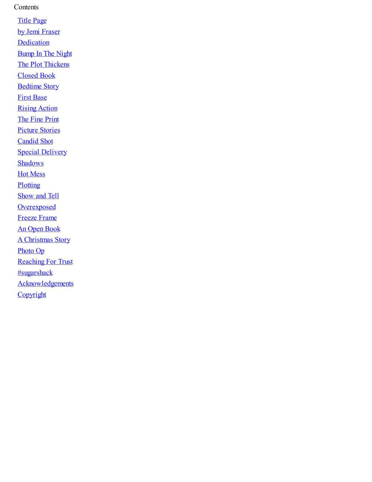 Reaching For Christmas Jemi Fraser