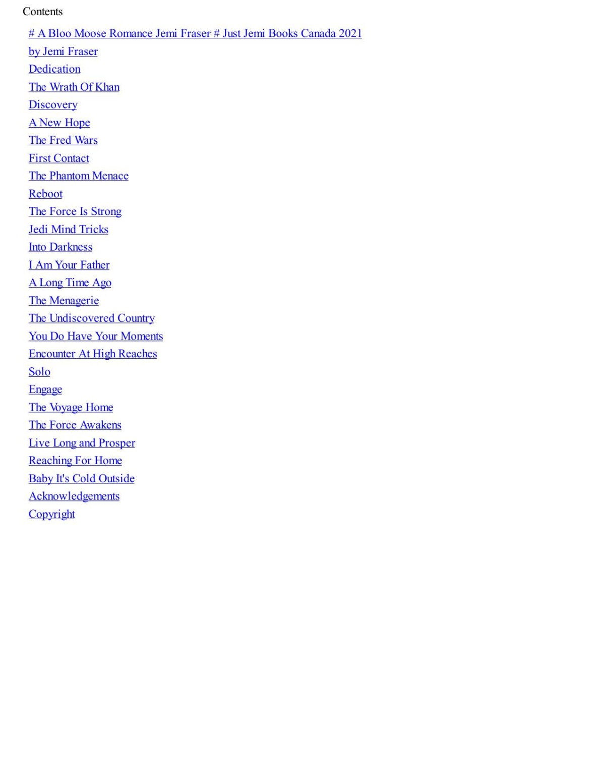 Reaching For Family Jemi Fraser