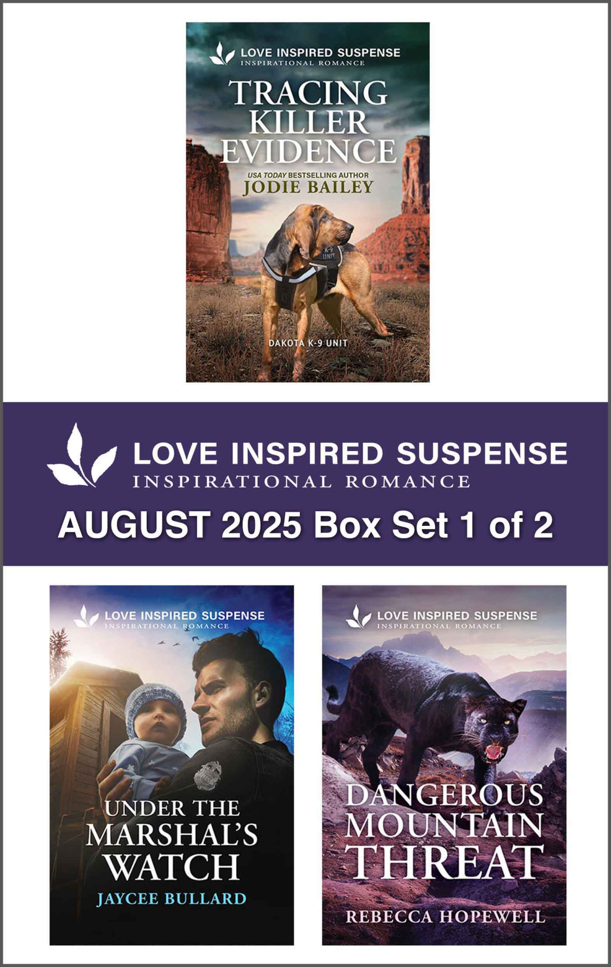 Love Inspired Suspense August 2025 Box Set 1 Of 2 Jodie Bailey