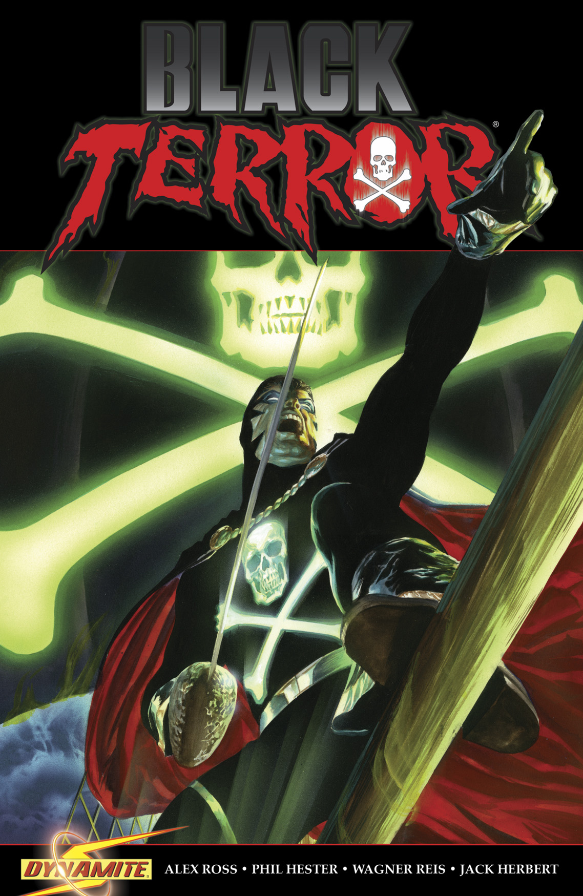 Black Terror Illustrated Alex Ross Phil Hester Wagner Reis Jackson Herbert