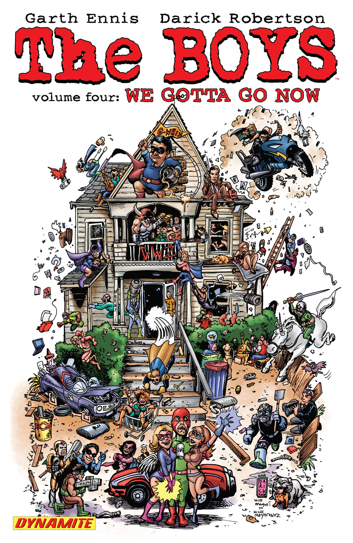 The Boys Vol 4 Garth Ennis Darick Robertson