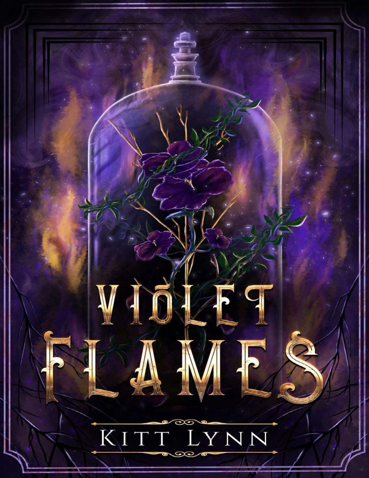 Violet Flames Book Two In The Broken Omegas Series Kitt Lynn