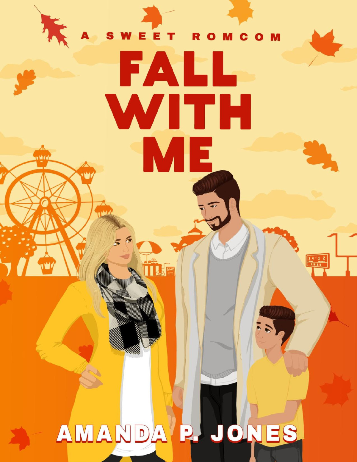 Fall With Me A Sweet Single Dad Romcom Amanda P Jones