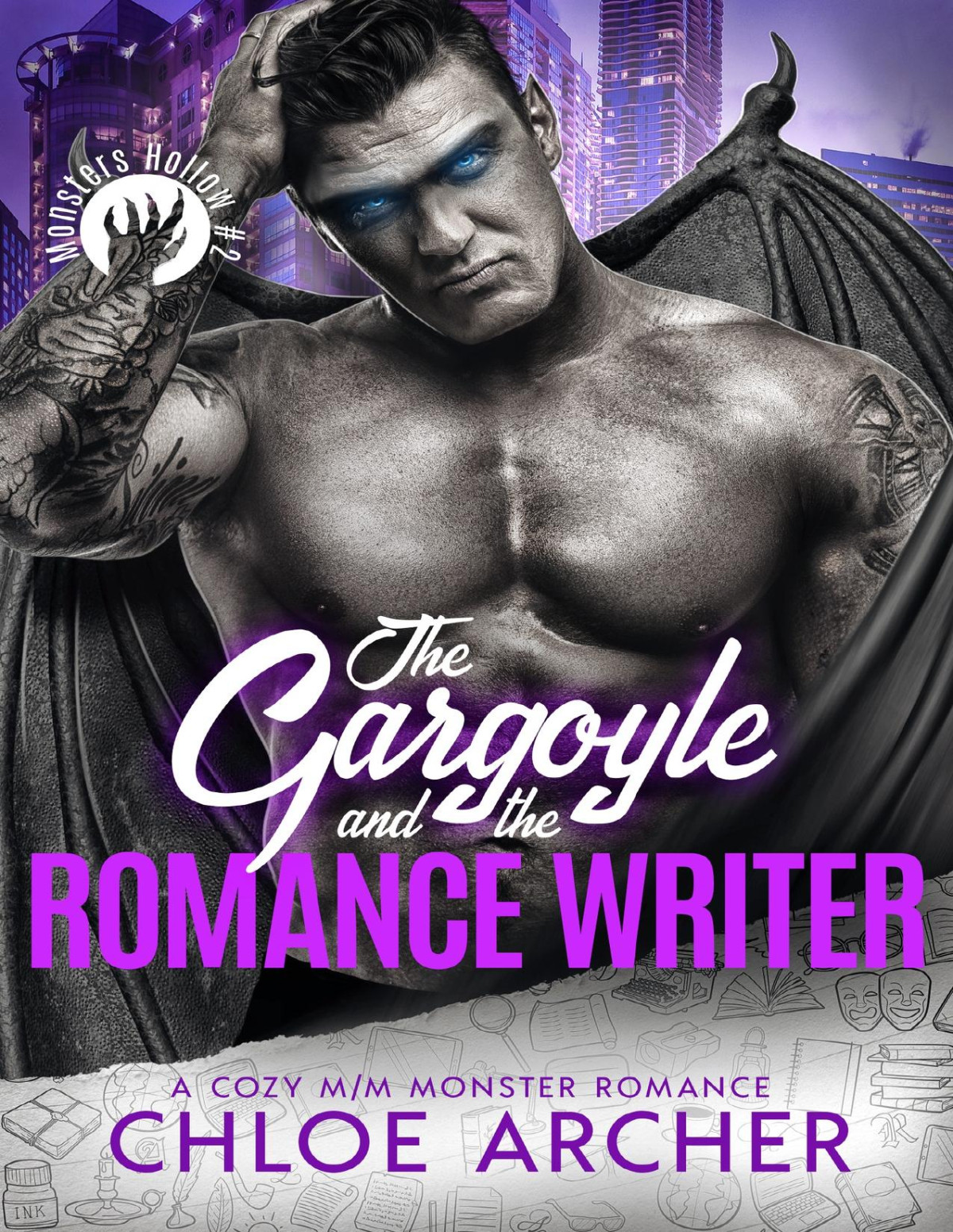 The Gargoyle And The Romance Writer A Cozy Mm Monster Romance Chloe Archer