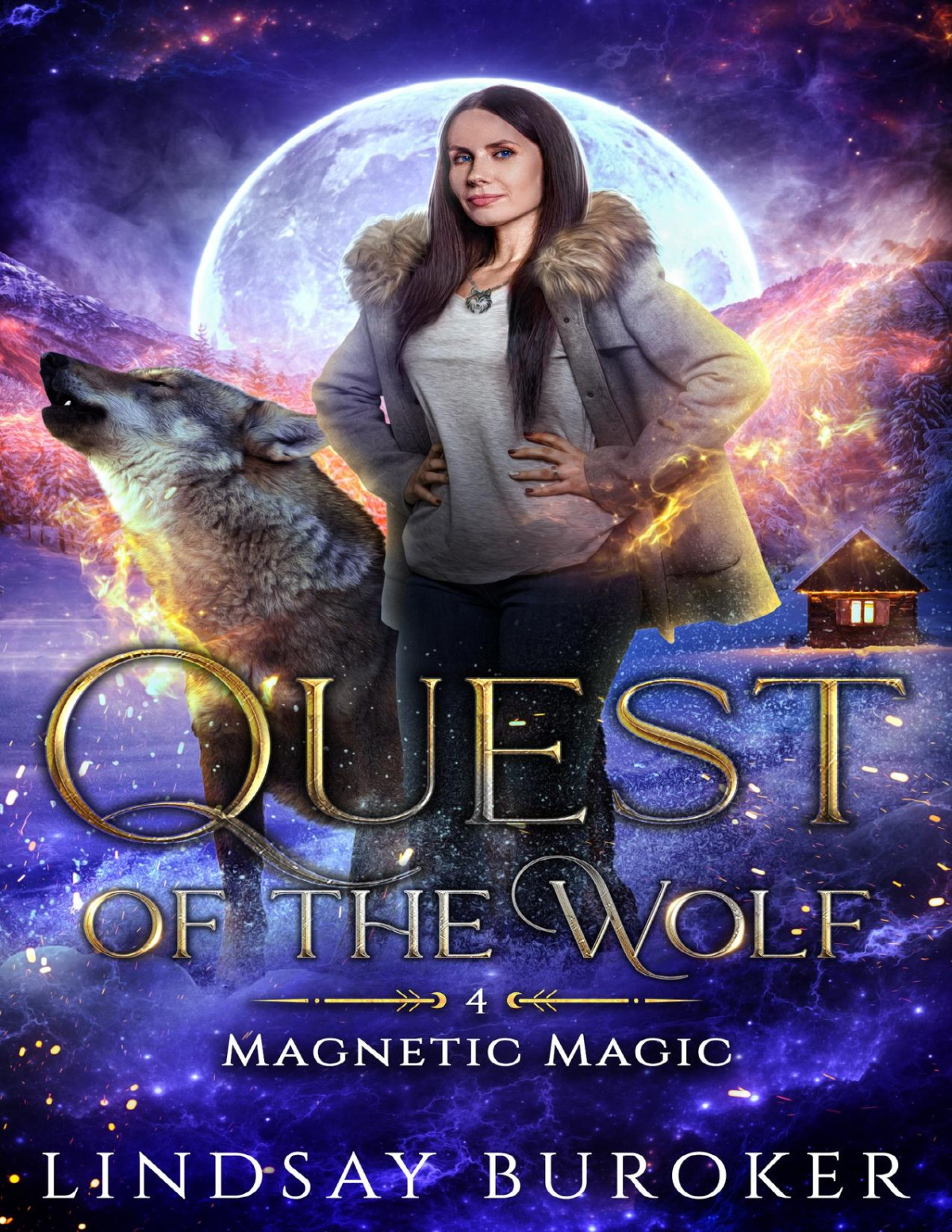 Quest Of The Wolf Magnetic Magic Book 4 Lindsay Buroker