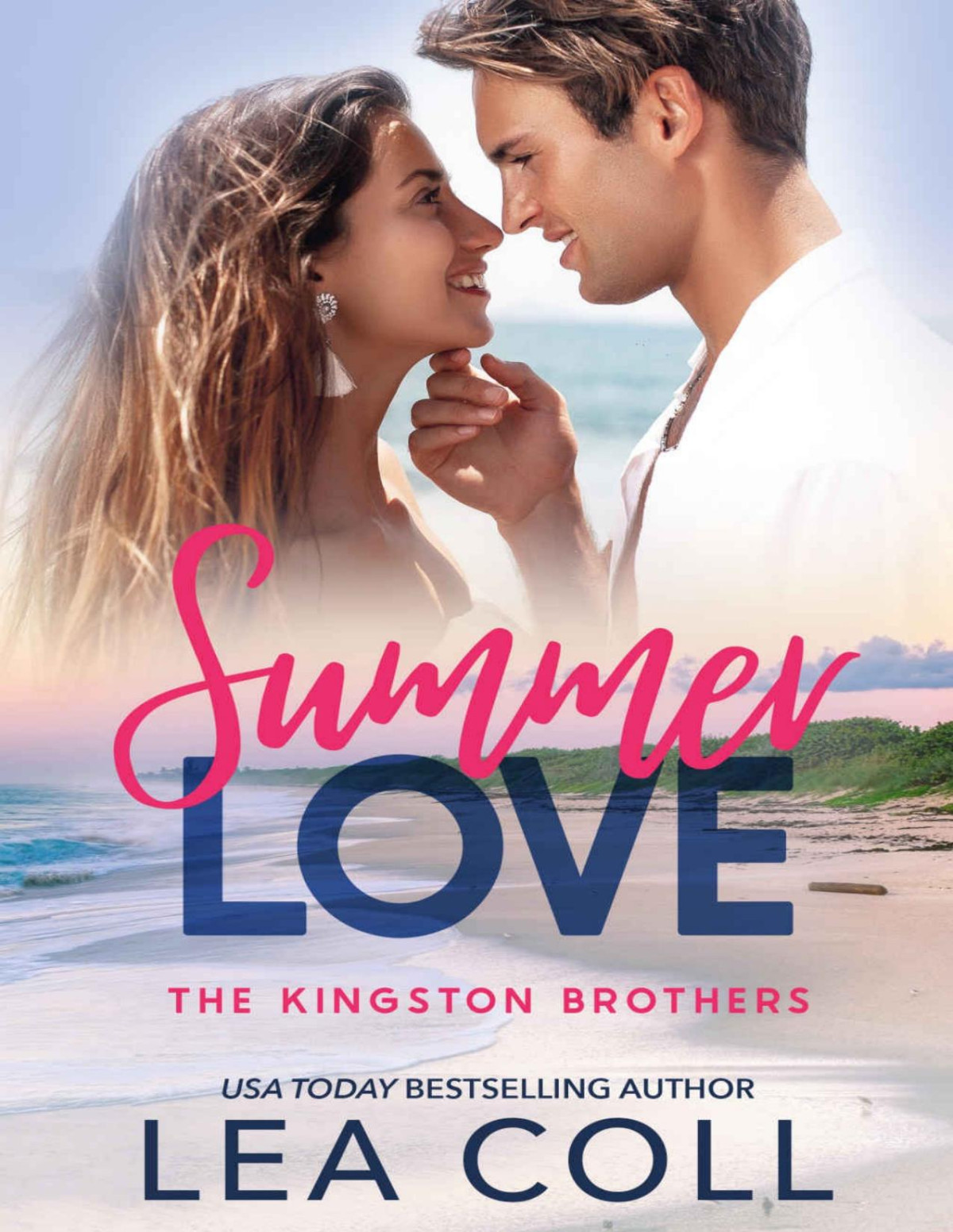Summer Love A Forbidden Beach Romance The Kingston Brothers Book 1 Lea Coll