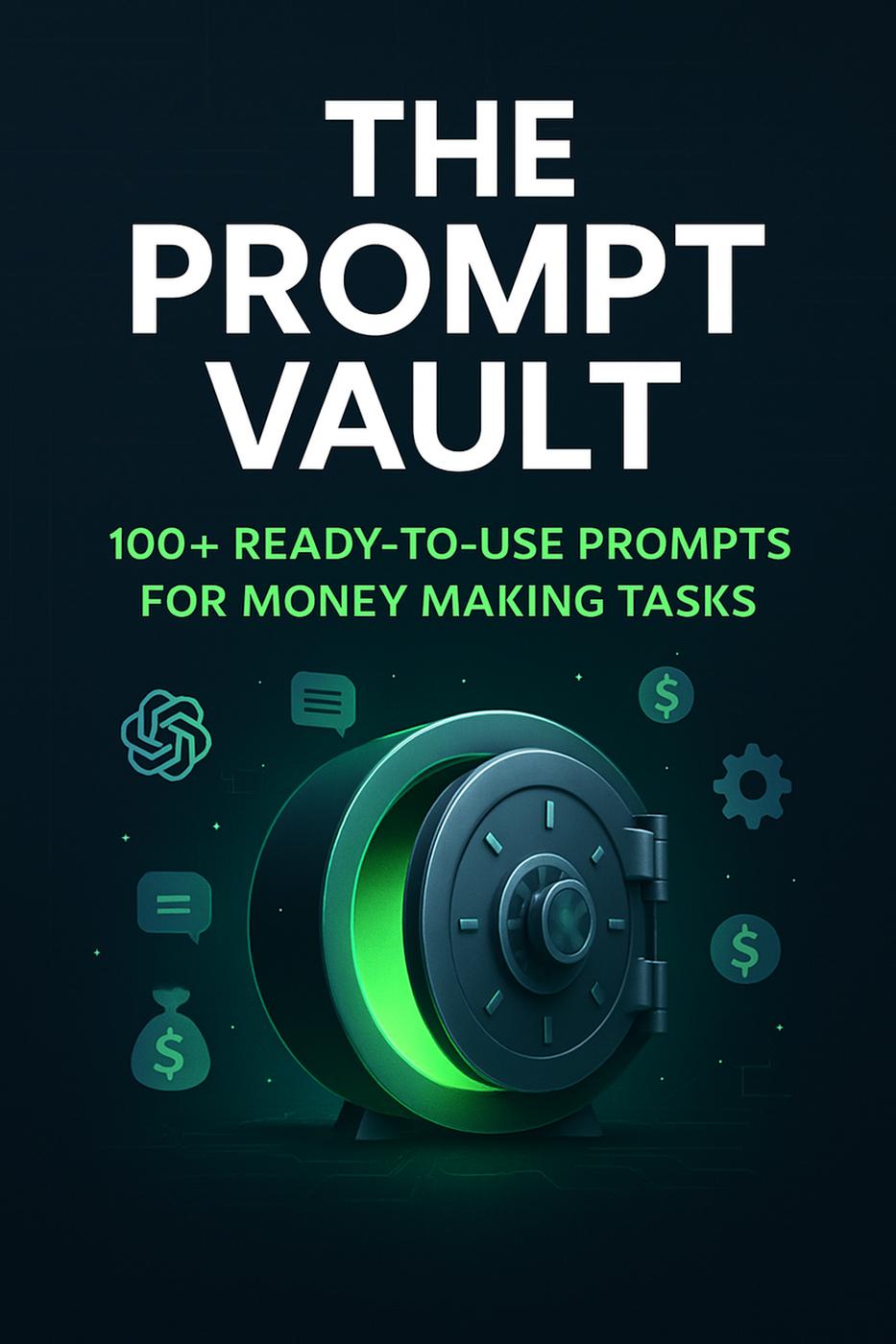 The Prompt Vault 100 Readytouse Prompts For Moneymaking Tasks Amine Waga