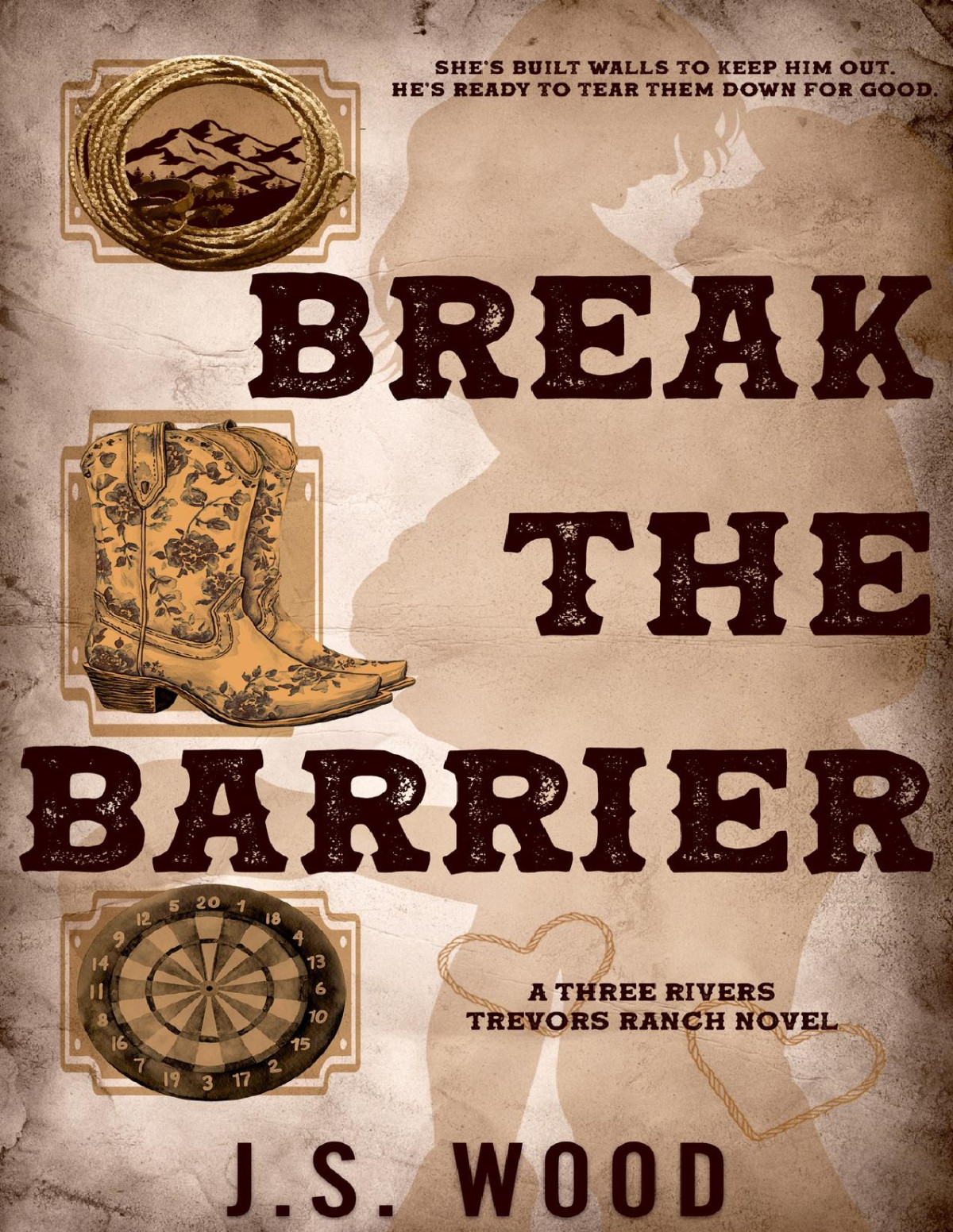 Break The Barrier A Contemporary Friends To Lovers Western Romance Novel Three Rivers Trevors Ranch Book 2 Js Wood