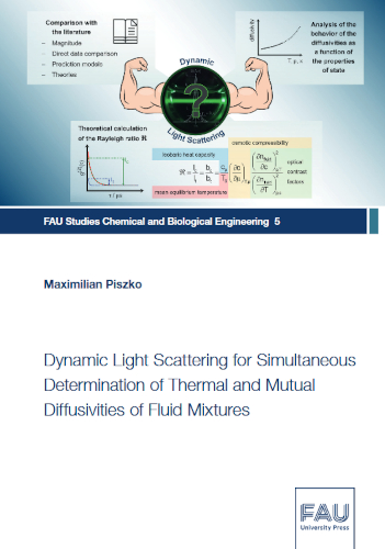 Dynamic Light Scattering For Simultaneous Determination Of Thermal And Mutual Diffusivities Of Fluid Mixtures Maximilian Piszko
