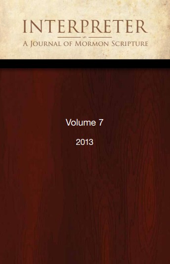 Interpreter A Journal Of Latterday Saint Faith And Scholarship Vol 7 Various