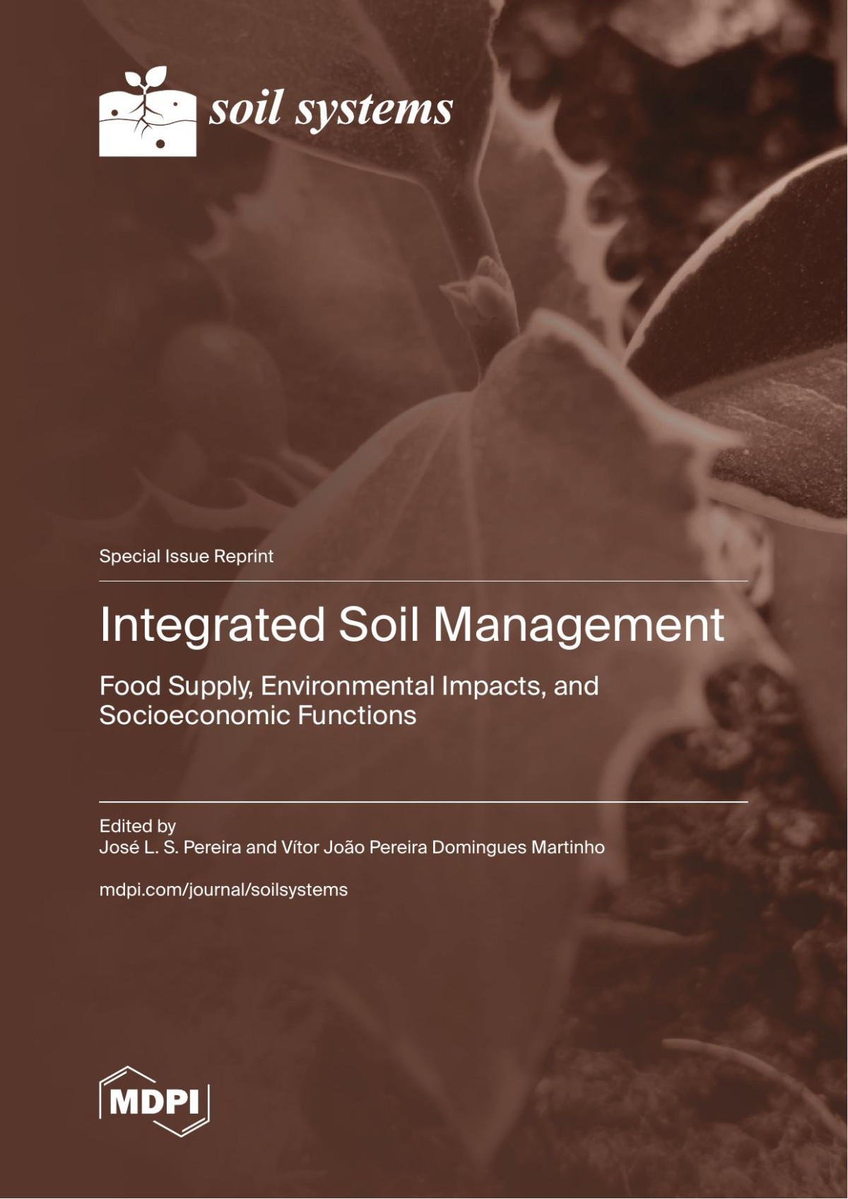 Integrated Soil Management Food Supply Environmental Impacts And Socioeconomic Functions José L S Pereira