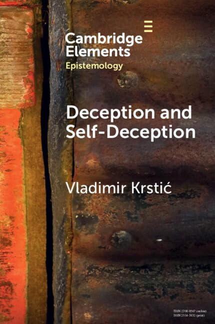 Deception And Selfdeception Vladimir Krstić
