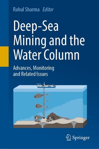 Deepsea Mining And The Water Column 4th Edition Rahul Sharma