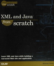 Xml And Java From Scratch Chase Nicholas