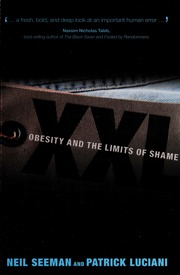 Xxl Obesity And The Limits Of Shame None Seeman Neil None
