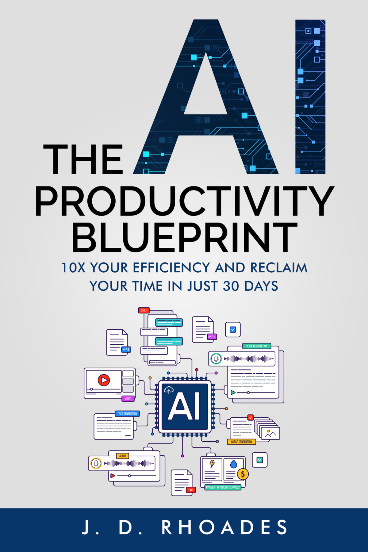 The Ai Productivity Blueprint 10x Your Efficiency And Reclaim Your Time In Just 30 Days Ai For Beginners Rhoades