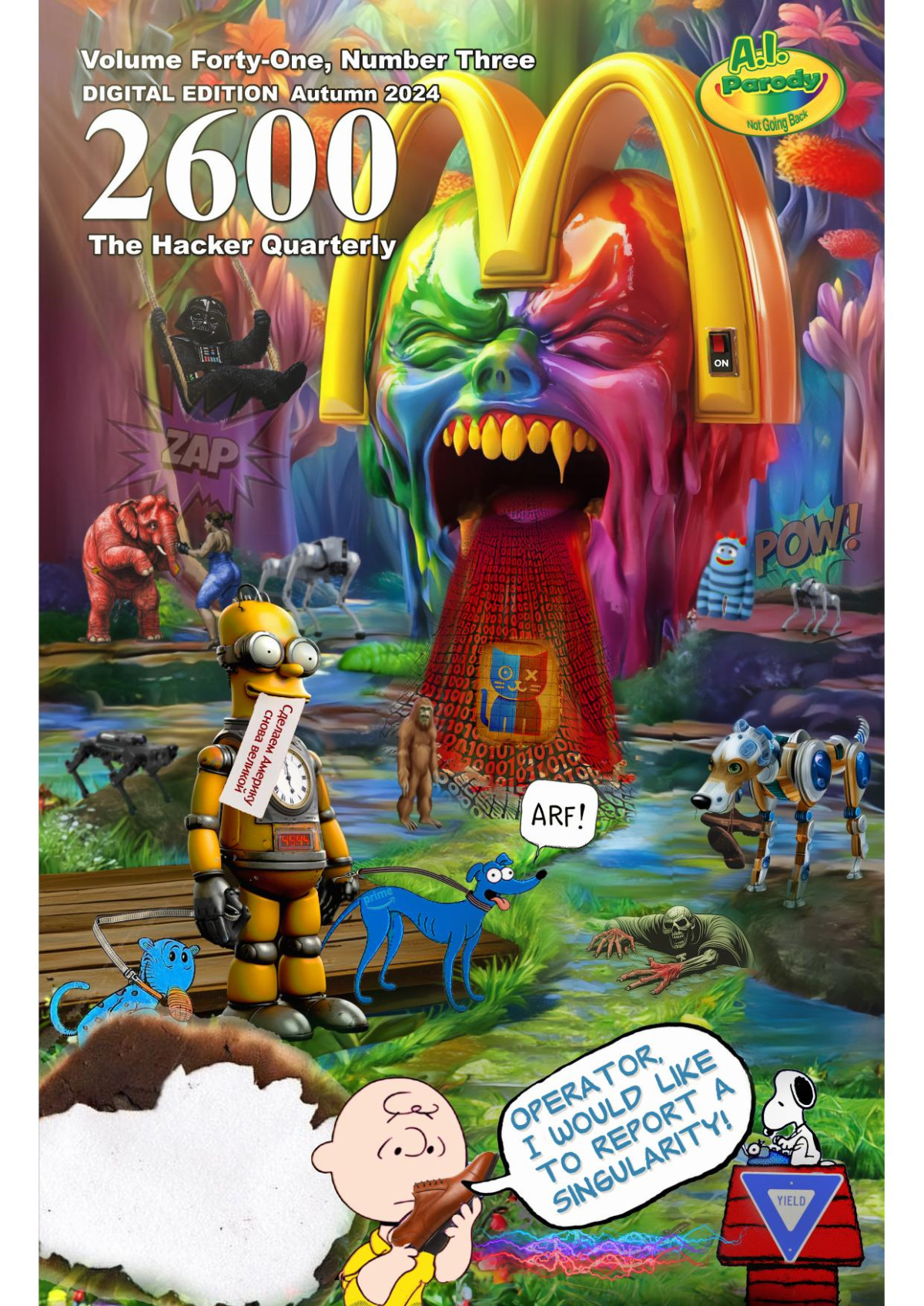 2600 The Hacker Quarterly Volume 41 Number 3 3rd Edition 2600 Magazine