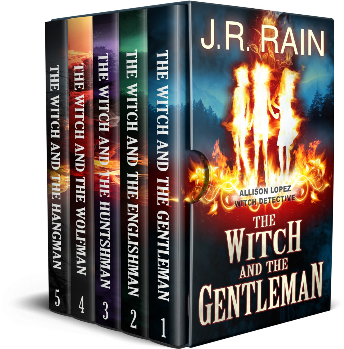 Allison Lopez Witch Detective Complete Series J R Rain