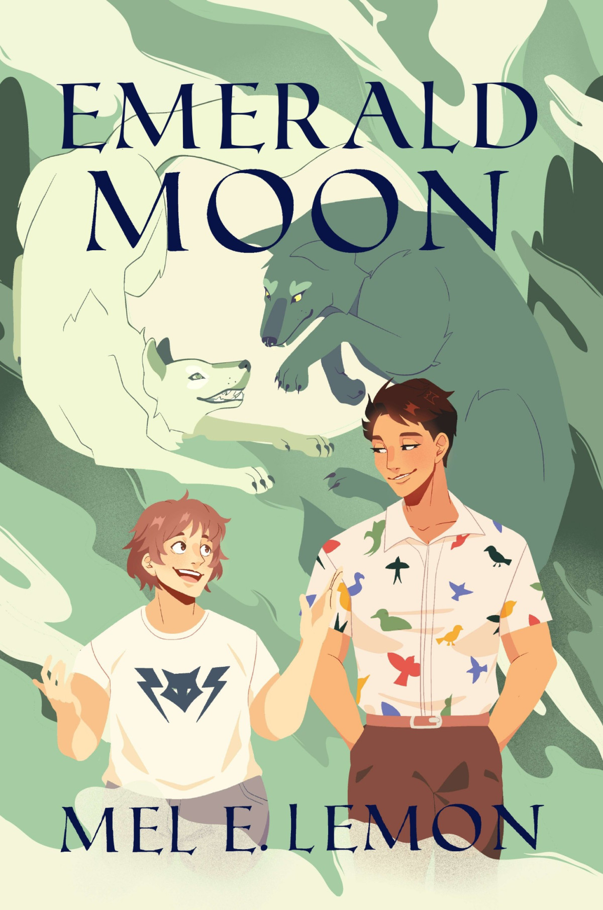 Emerald Moon Nonbinary Werewolf Romance Pitch Mountain Pack Book 2 Mel E Lemon