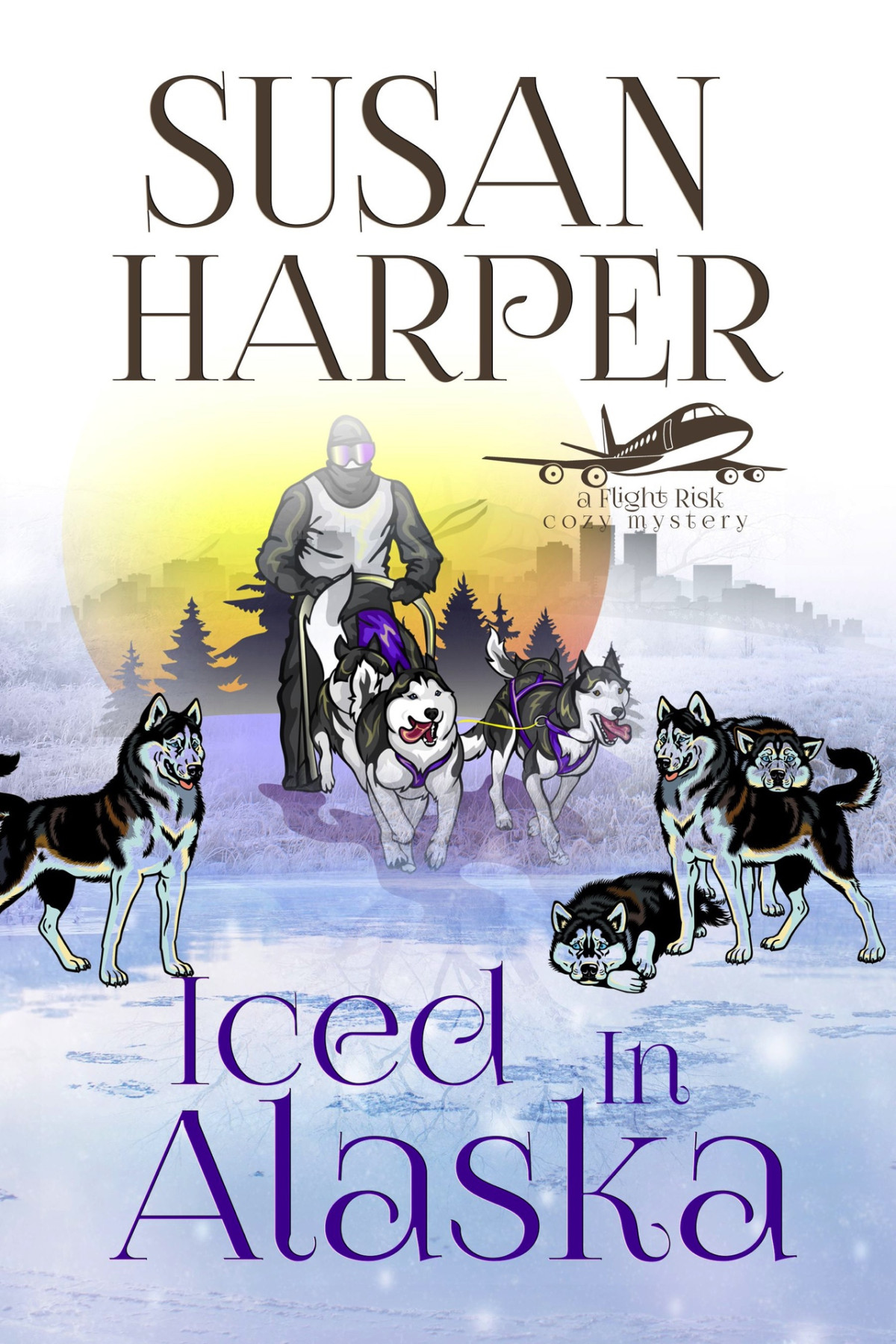 Flight Risk Cozy Mystery 10 Iced In Alaska Harper Susan
