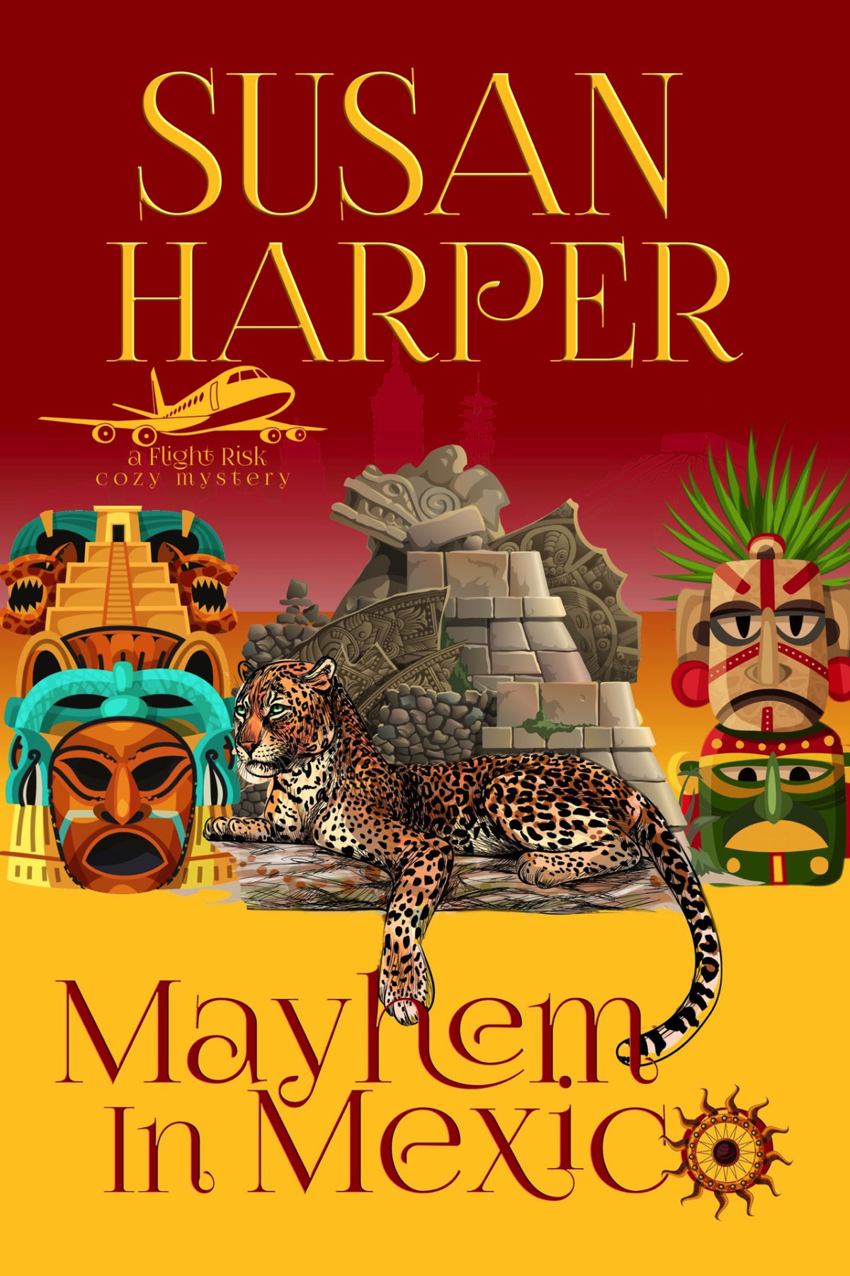 Flight Risk Cozy Mystery 11 Mayhem In Mexico Harper Susan