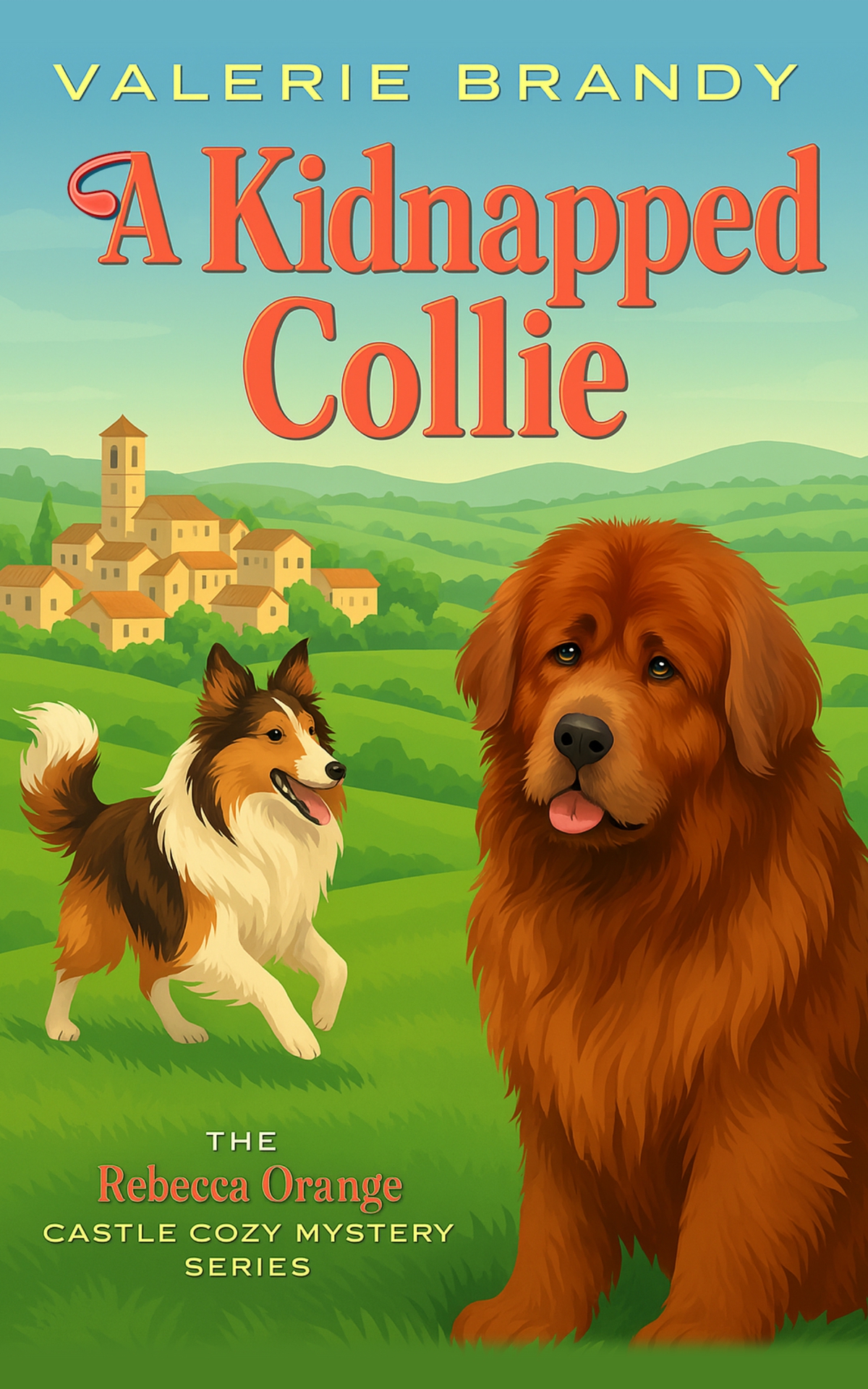 A Kidnapped Collie The Rebecca Orange Castle Cozy Mystery Series Book 4 Valerie Brandy