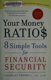 Your Money Ratios 8 Simple Tools For Financial Security Farrell