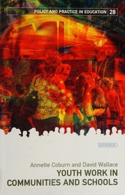 Youth Work In Communities And Schools Coburn Annette Wallace